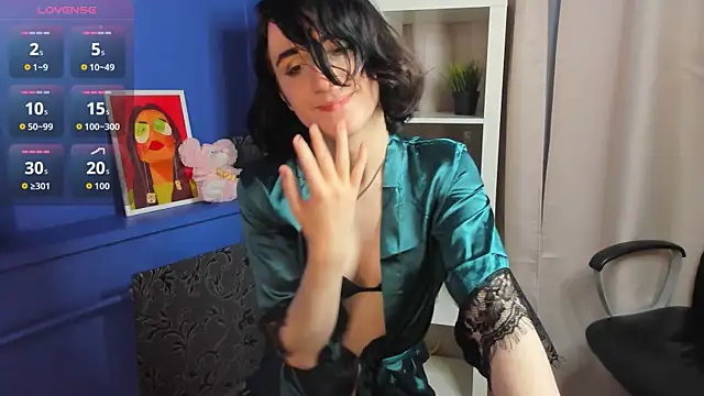 Show de MickeQuinee na webcam