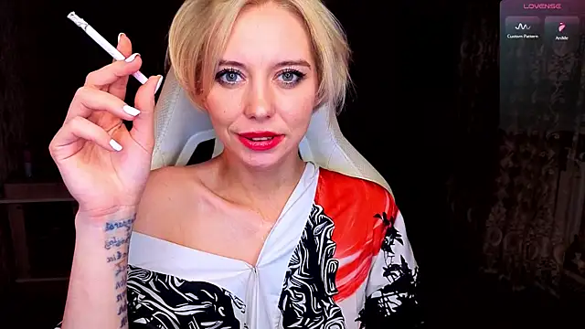Blondice Webcam-Show
