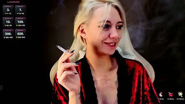 הופעת וובקאם של Blondice