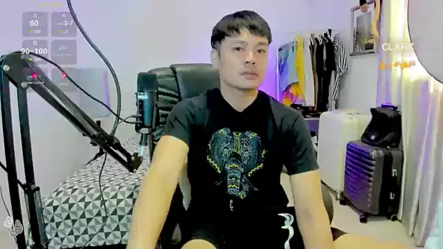 clarkdangerousのウェブカメラショー