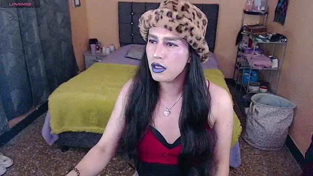 Show de Alexxiatouch na webcam