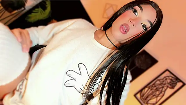 Show de misstreslatin na webcam