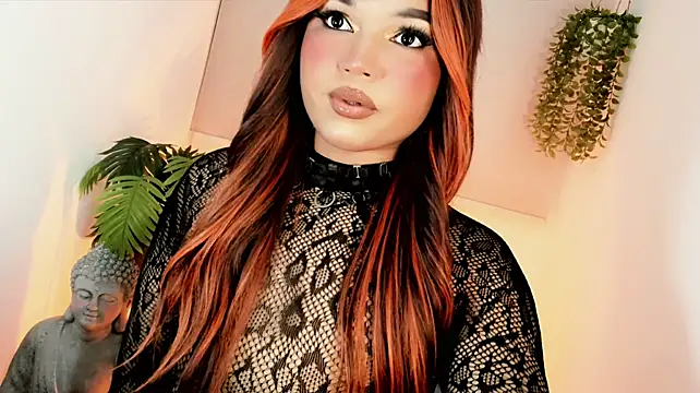 Show modela misstreslatin na web-kameri