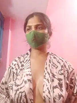 Show modela JYOTI_023 na web-kameri