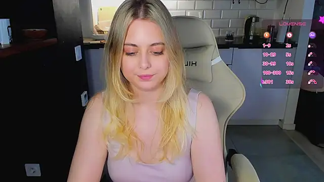blonde_kellyyn Webbikameraesitys