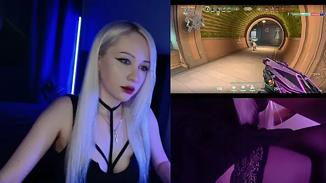 Show modela roxxyrowe na web-kameri