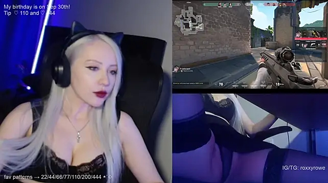 roxxyrowe Adlı Modelin Canlı XXX Sohbeti