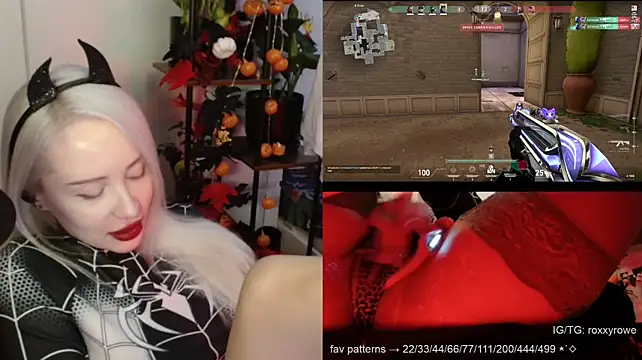 roxxyrowe 网络视讯表演