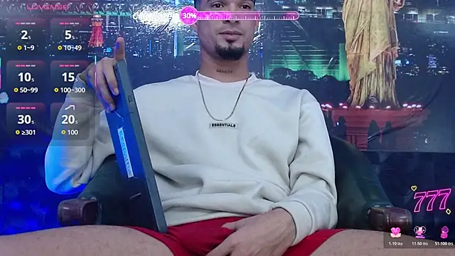 Show de Carlos_eclipse na webcam