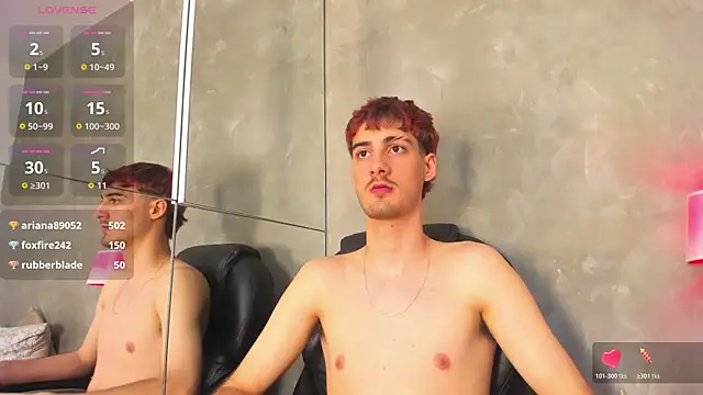 הופעת וובקאם של Liam_Crown