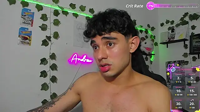Show de andrew_fitflex na webcam