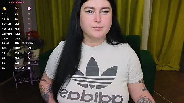 Show modela CessieBler na web-kameri