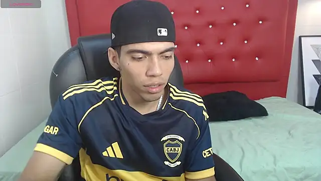 Show de Hanx_Diincel na webcam