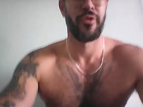 mrbighairychest: διαδικτυακό σόου στην κάμερα