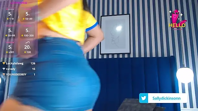 Pokazy przed kamerką – Sallydickinson