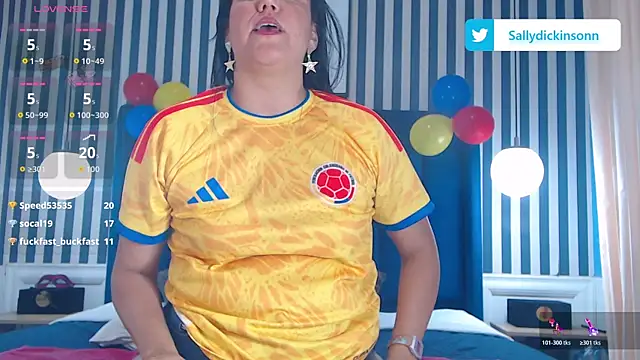 Show modela Sallydickinson na web-kameri