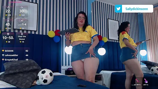 Sallydickinson's Webcam Show
