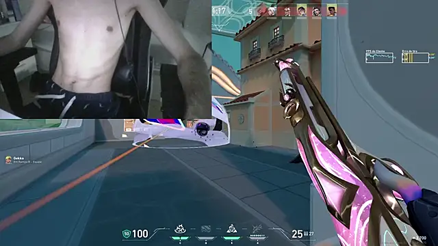הופעת וובקאם של gabrielNovin17cm