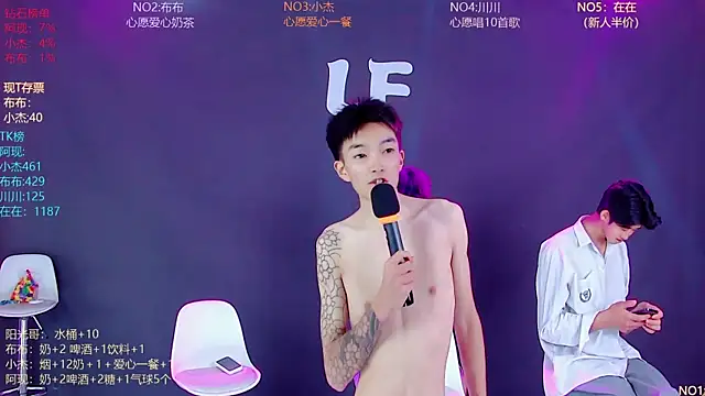 Show de M-handsome-boy na webcam