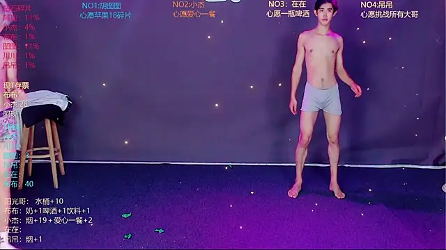 Pokazy przed kamerką – M-handsome-boy