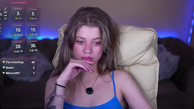 Show modela SunnyLay na web-kameri