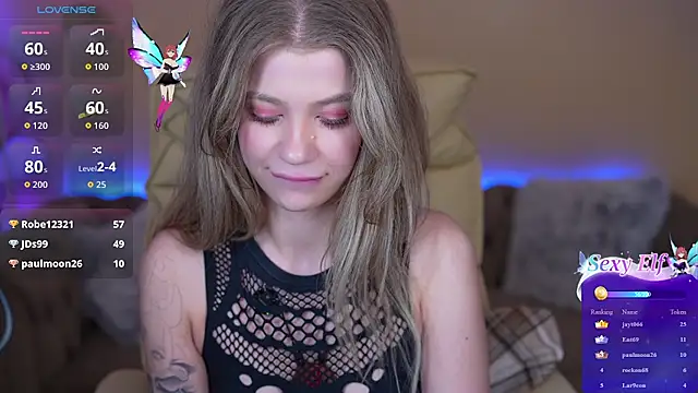 Show modela SunnyLay na web-kameri
