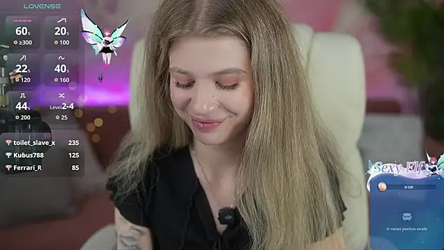 Webkamerová show SunnyLay