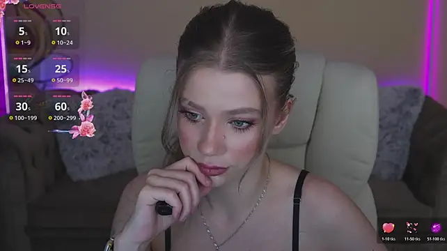 Show modela SunnyLay na web-kameri