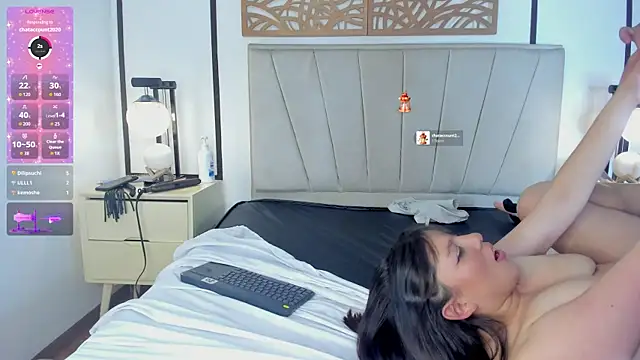 Show de LunaAndDante na webcam