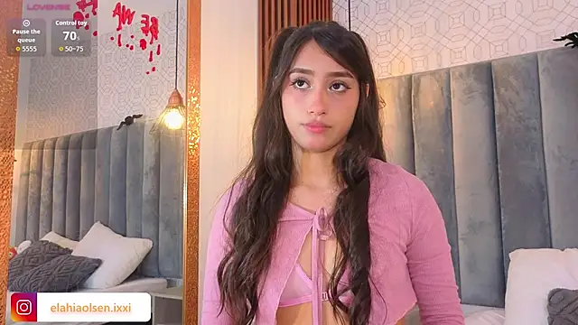 Elahia_olsen Adlı Modelin Web Kamerası Şovu