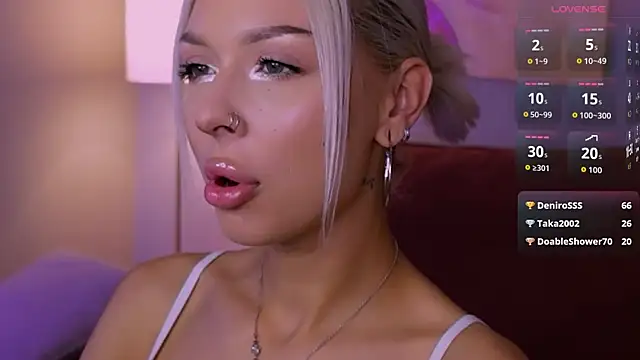 הופעת וובקאם של Alaska_Lane