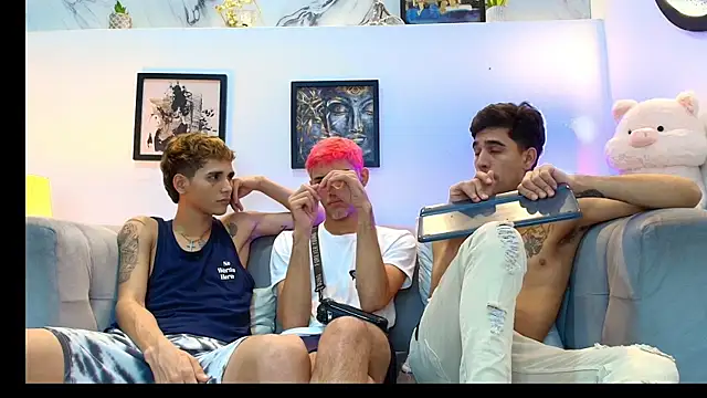 Show de RED_BOYS1 na webcam