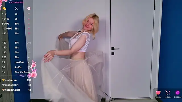 ChloeWells Adlı Modelin Canlı Sohbet Odası