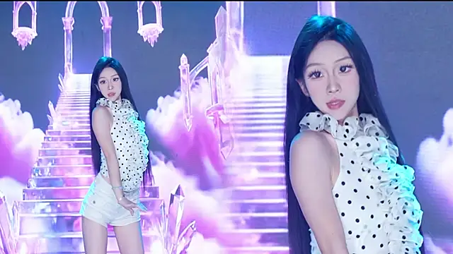 AOA--girl Pertunjukan Webcam