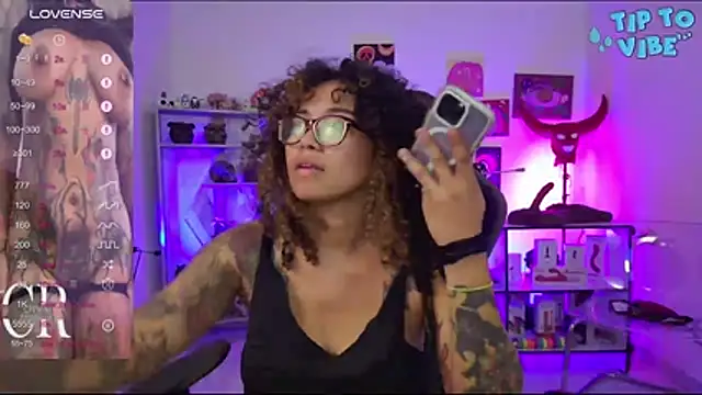 הופעת וובקאם של CrespitaRuidosa