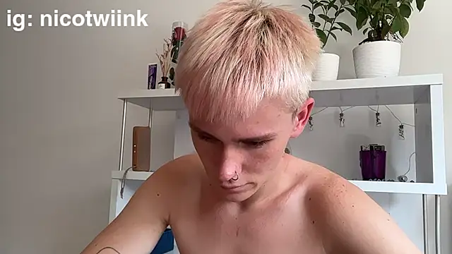 Show modela twiinknico na web-kameri