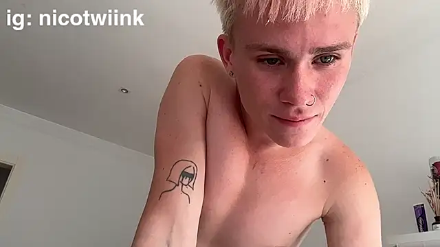 Show modela twiinknico na web-kameri