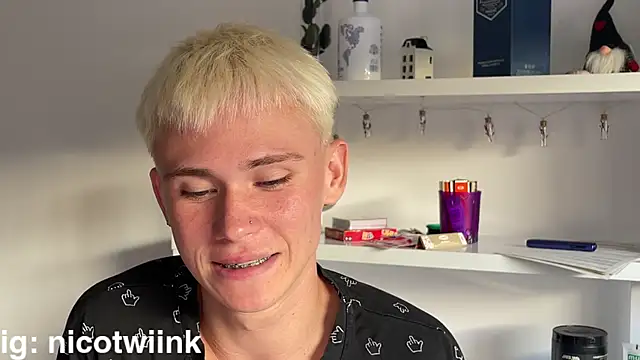 Show modela twiinknico na web-kameri
