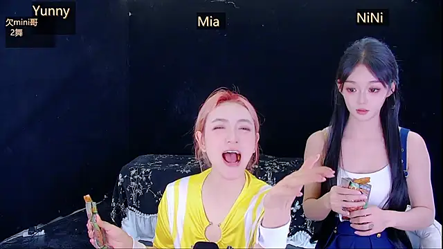 Show de MiNi-U na webcam