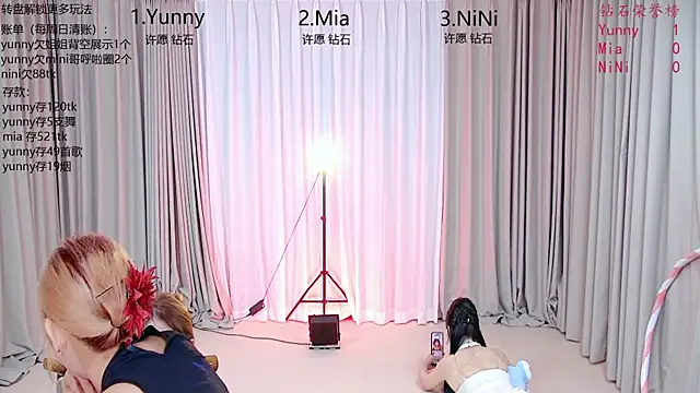 Show de MiNi-U na webcam