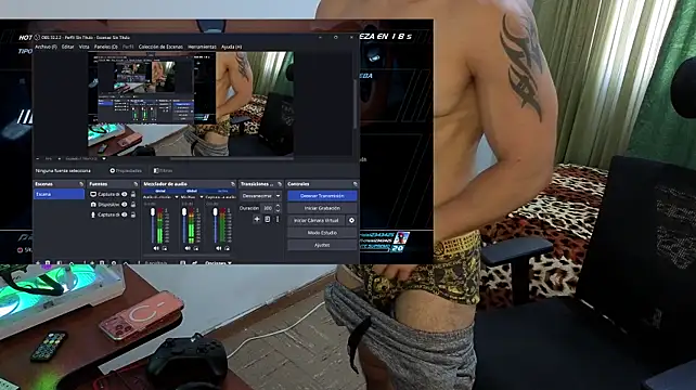 Jake_Taylerr: διαδικτυακό σόου στην κάμερα