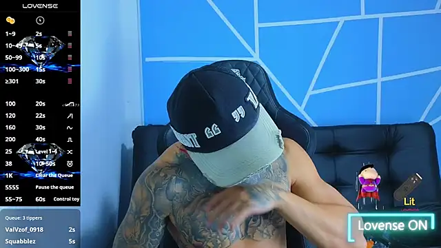 Pertunjukan Kamera Web KevinSanchez420