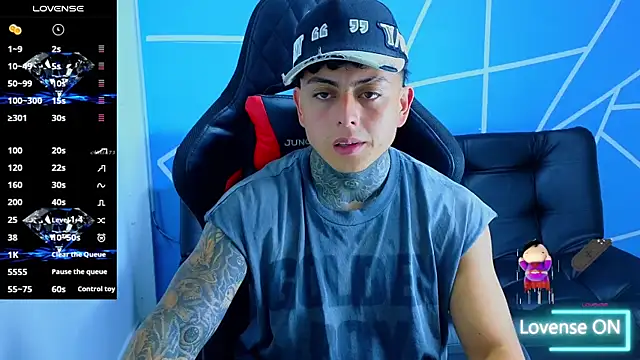 Show modela KevinSanchez420 na web-kameri
