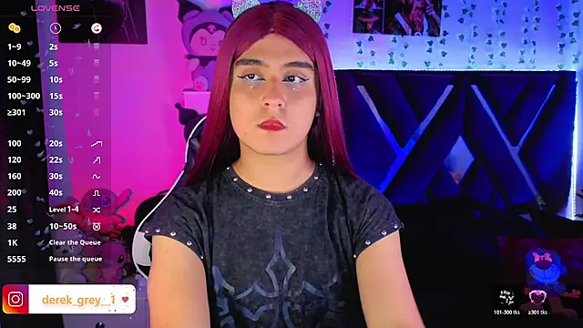 derek_greyy__ Adlı Modelin Web Kamerası Şovu