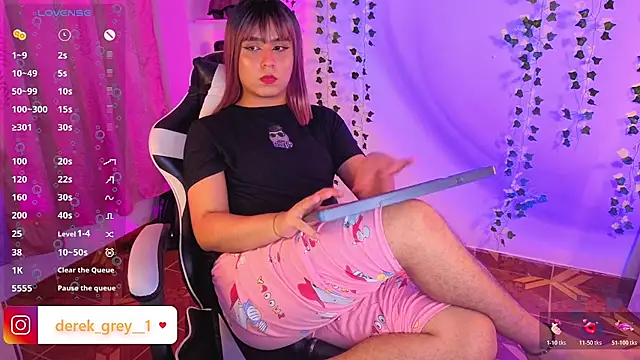 derek_greyy__ Adlı Modelin Web Kamerası Şovu
