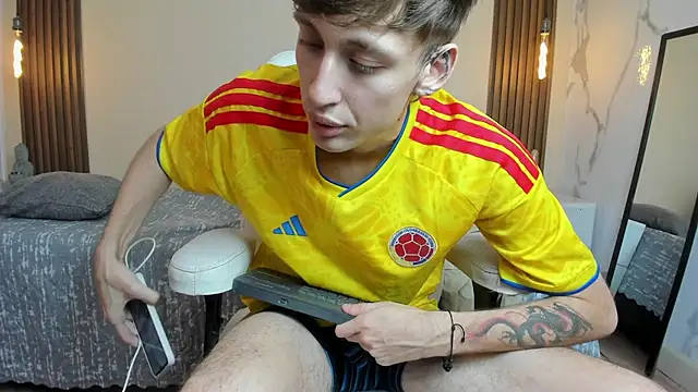 Show de Max_saenz na webcam
