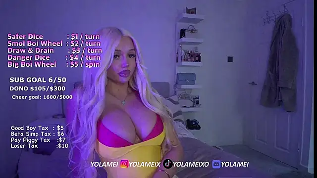 yolamei's Webcam Show