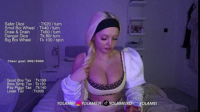 yolamei Chat XXX in diretta