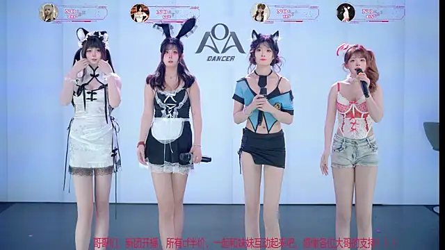 AOA-001's Webcam Show