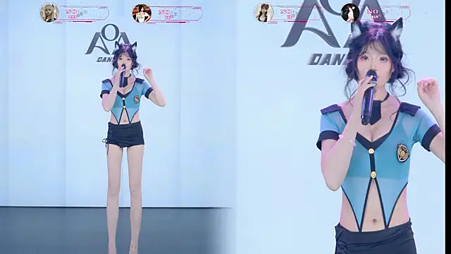 AOA-001's Webcam Show